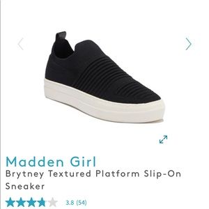 Madden Girl Platform Slip Ons - 8